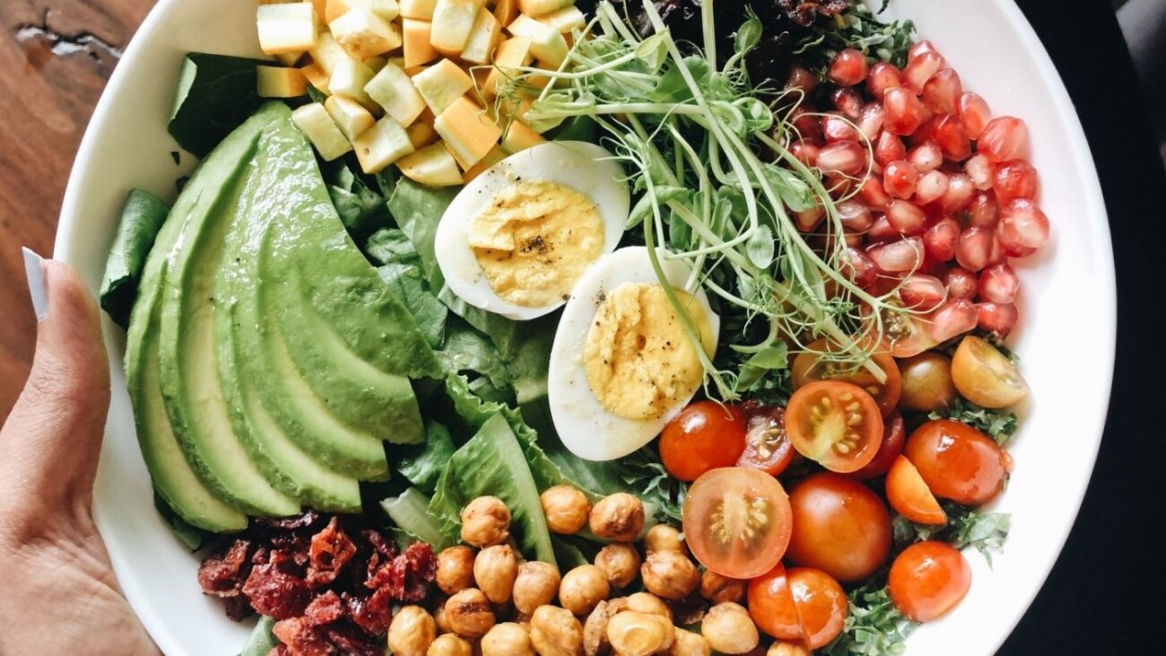 eating healthy protein