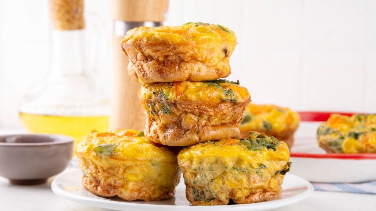 egg spinach bake