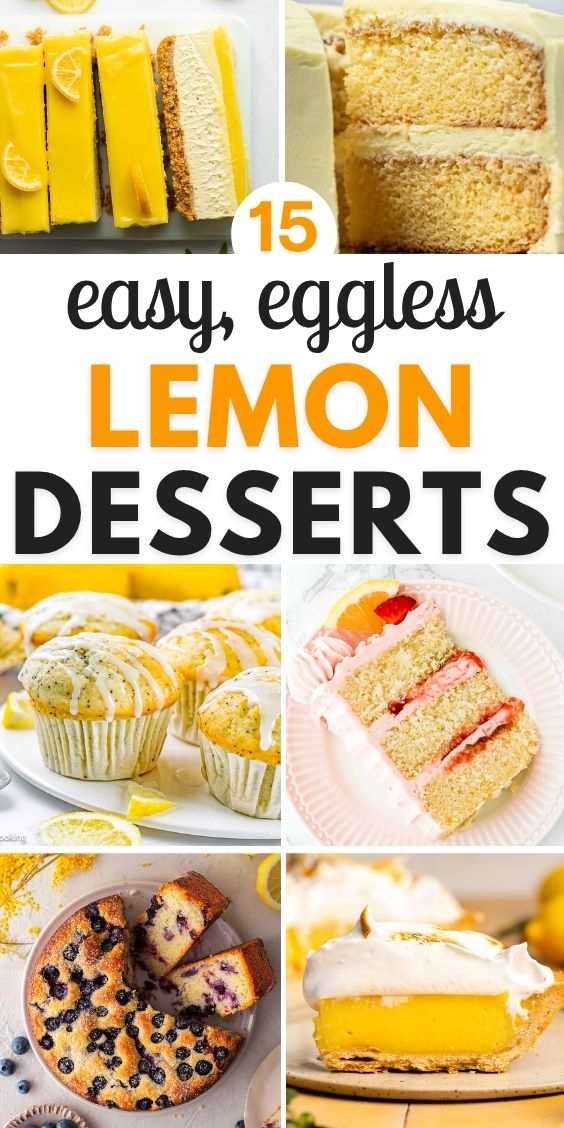 eggless lemon desserts