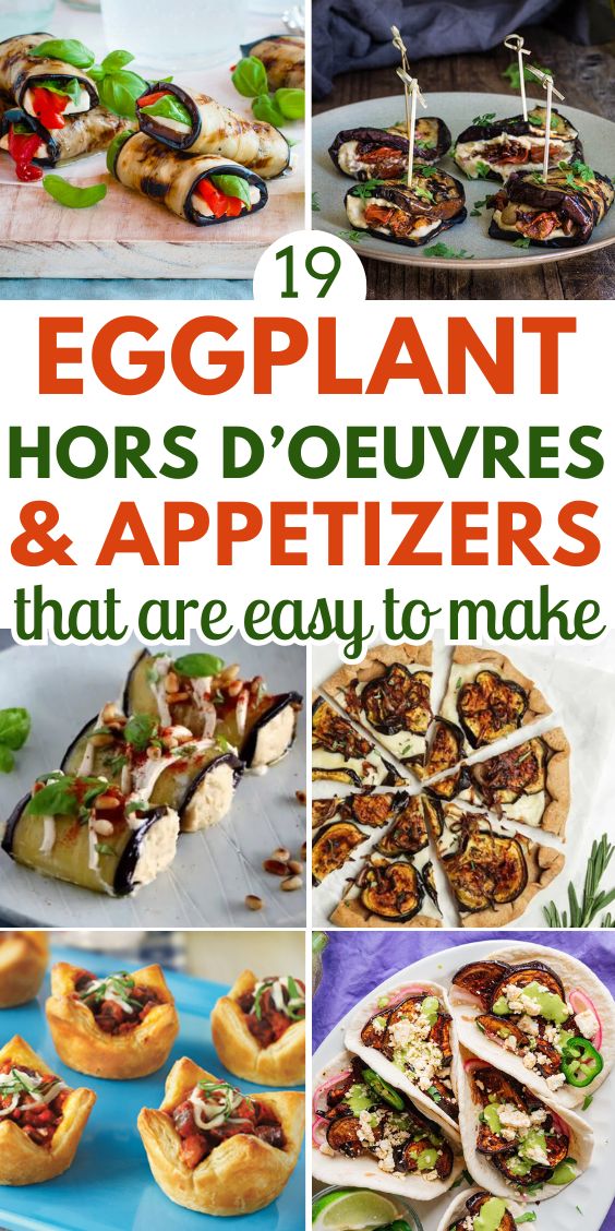 eggplant hors doeuvres