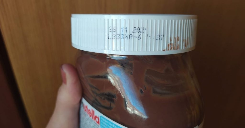 expired nutella date