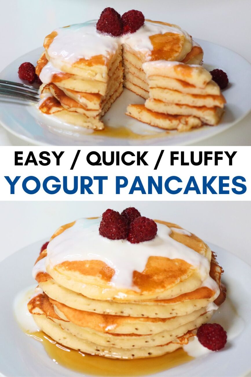 fluffy yogurt pancakes recipe