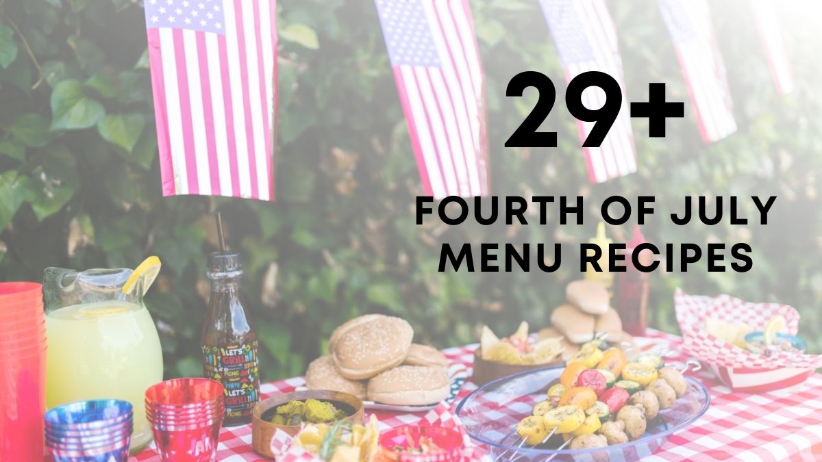 fourth of july menu ideas