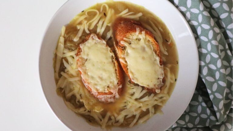 french onion soup with white wine