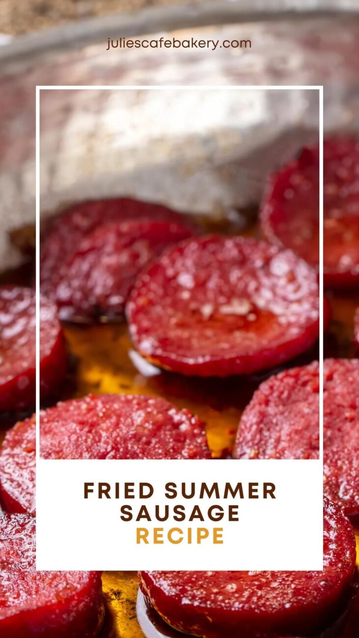 fried summer sausage