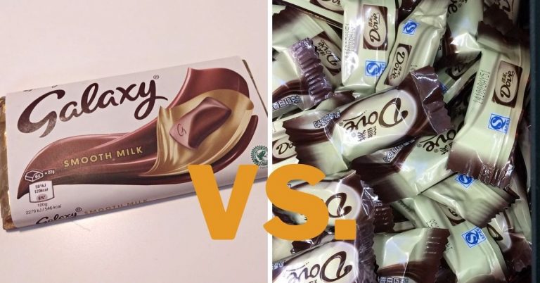 Galaxy Chocolate vs. Dove: What Is the Difference?