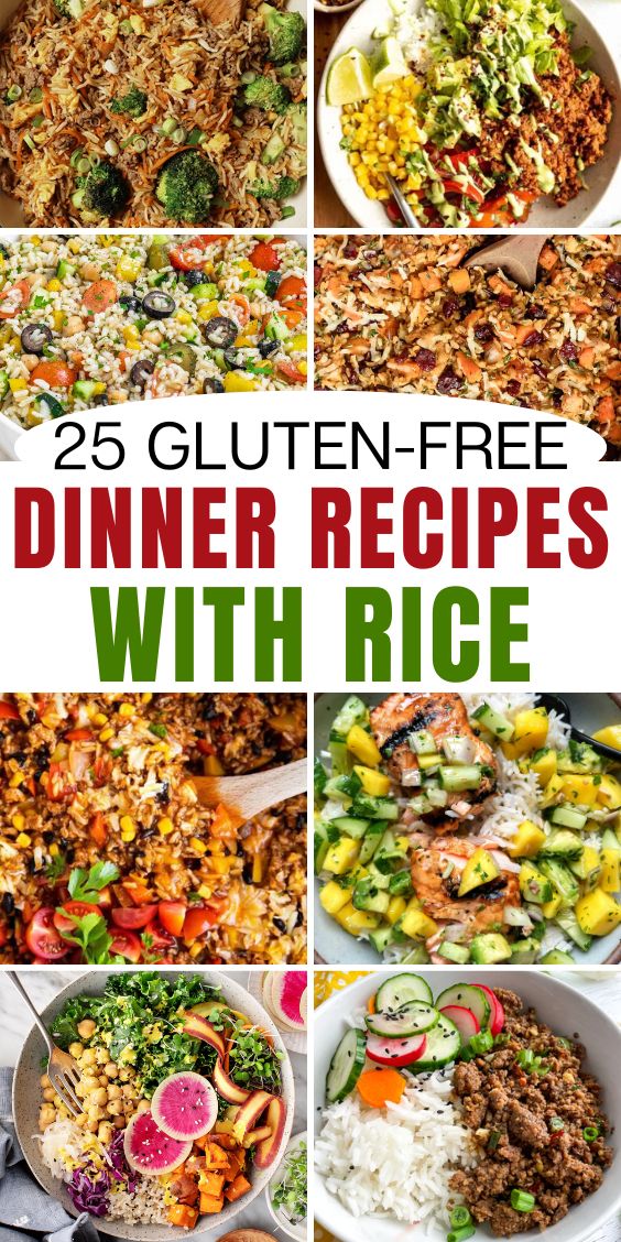 gluten free rice dinners