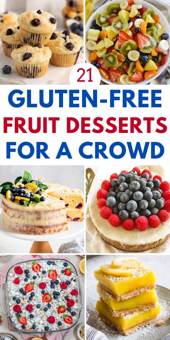 gluten free summer desserts