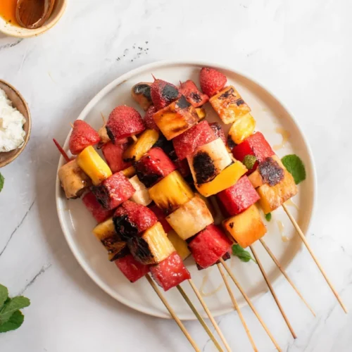 grilled fruit kabobs 1