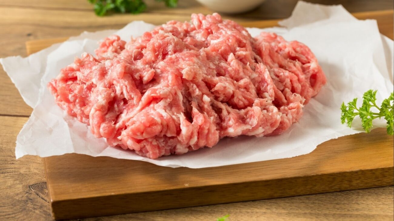 ground pork