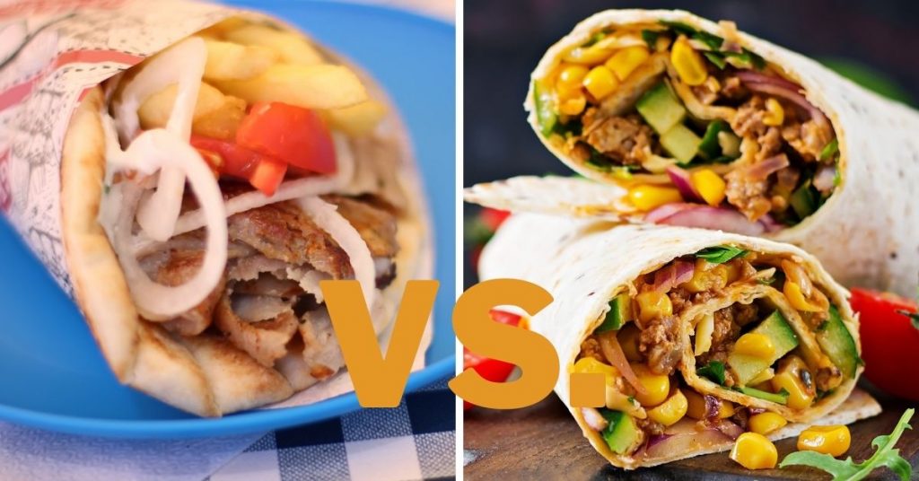 gyros vs burrito