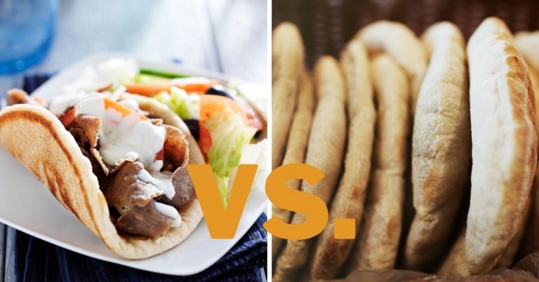 Gyros vs. Pita: What Are the Differences?