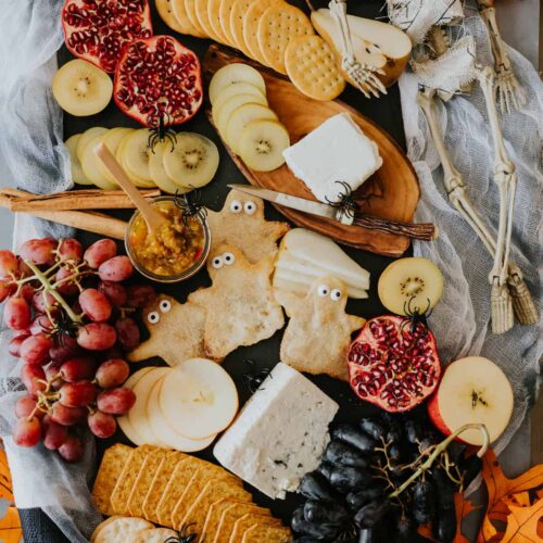 halloween cheese board