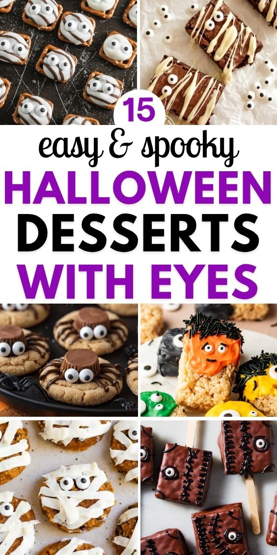 halloween dessert Recipes with eyes