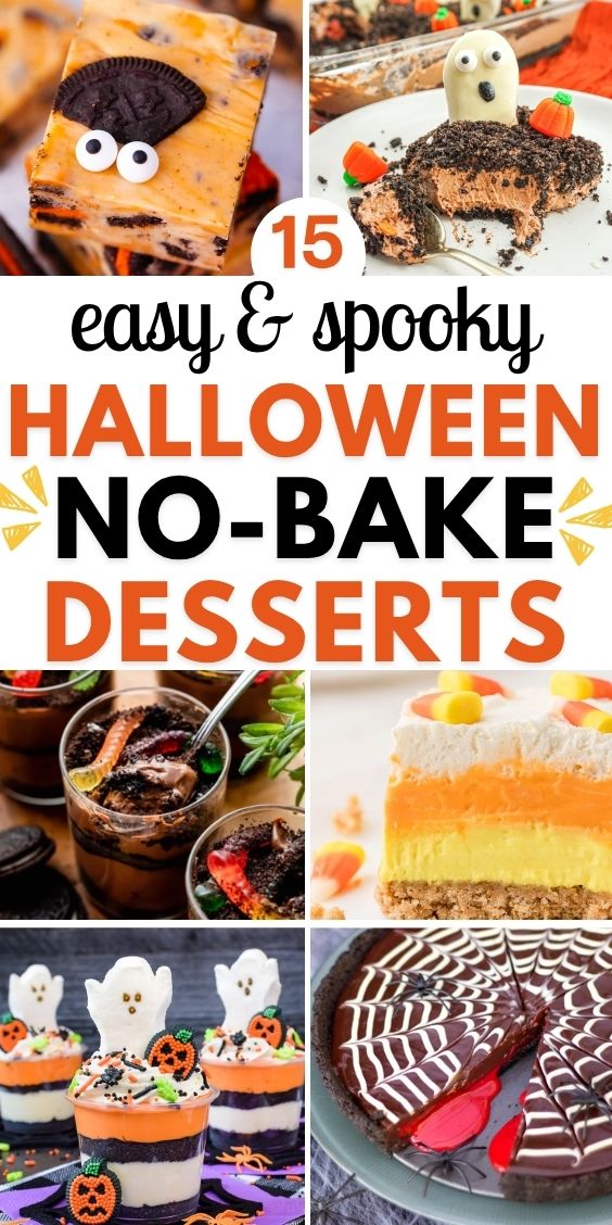 halloween desserts NO bake