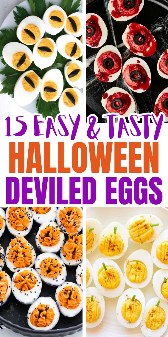 halloween deviled egg ideas