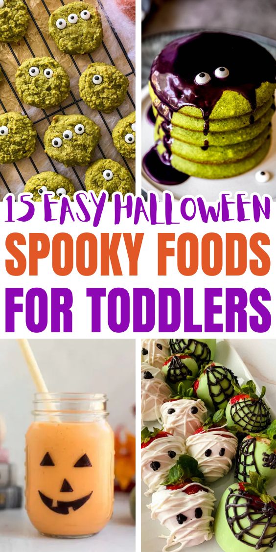 halloween foods for toddlers