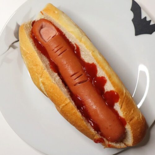 halloween hot dog
