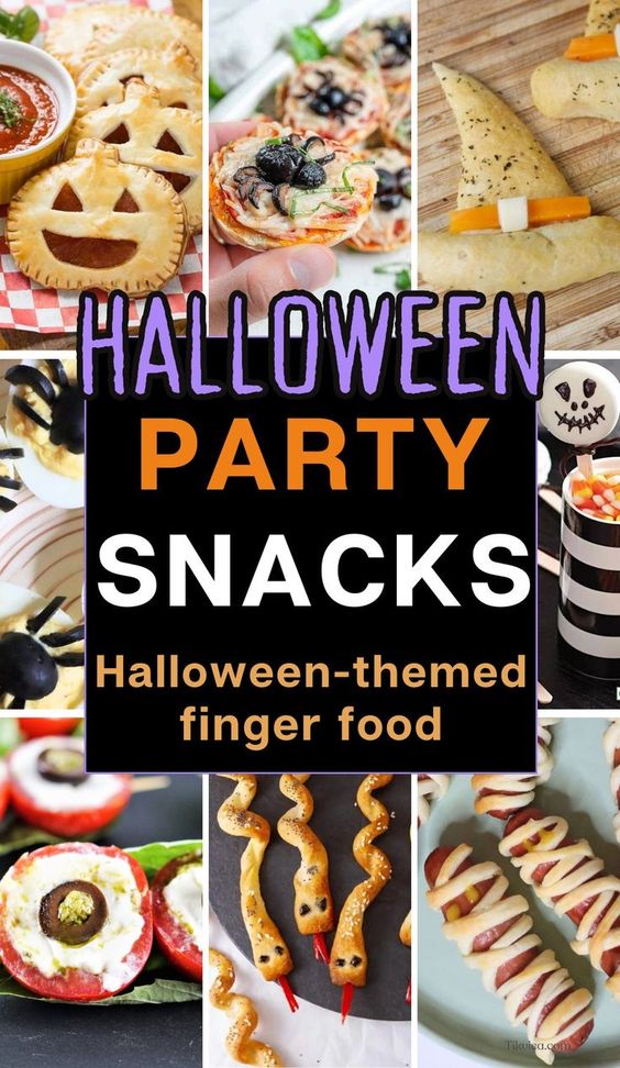 23 Spooky Halloween Party Snacks & Halloween Finger Foods