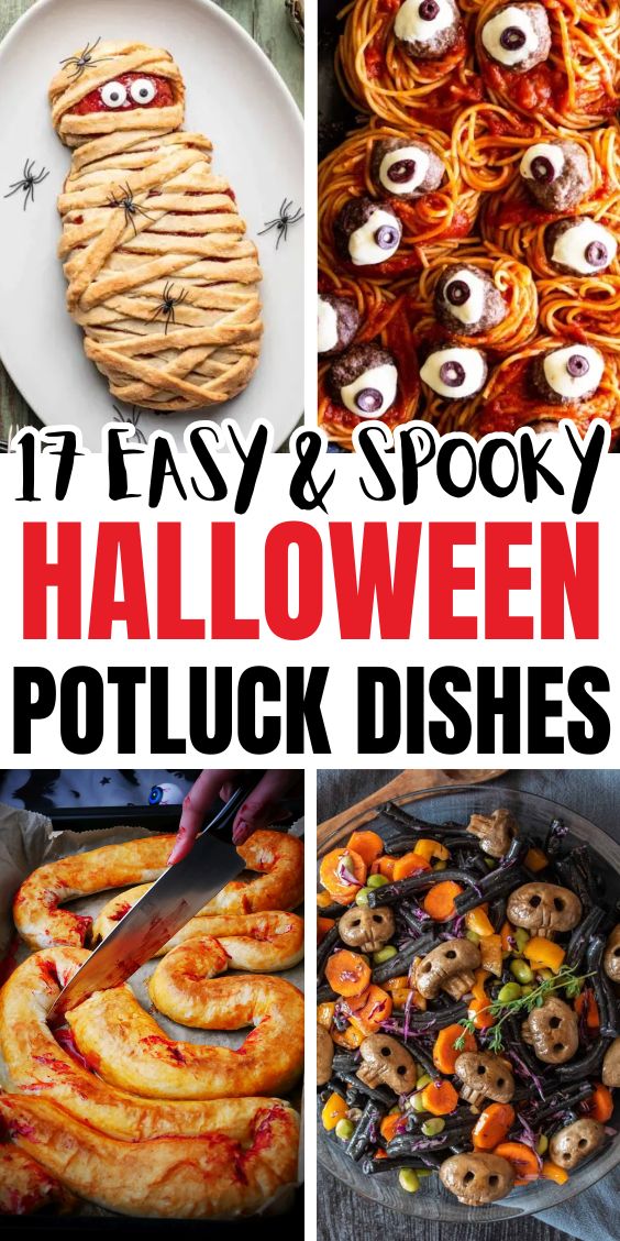 halloween potluck recipes for a crowd