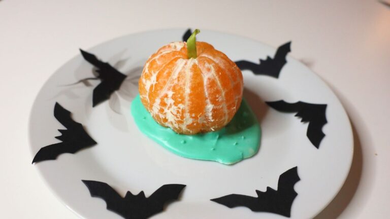 Halloween Tangerine Pumpkins Recipe