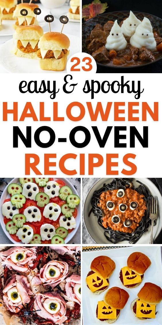 halloween recipes without oven