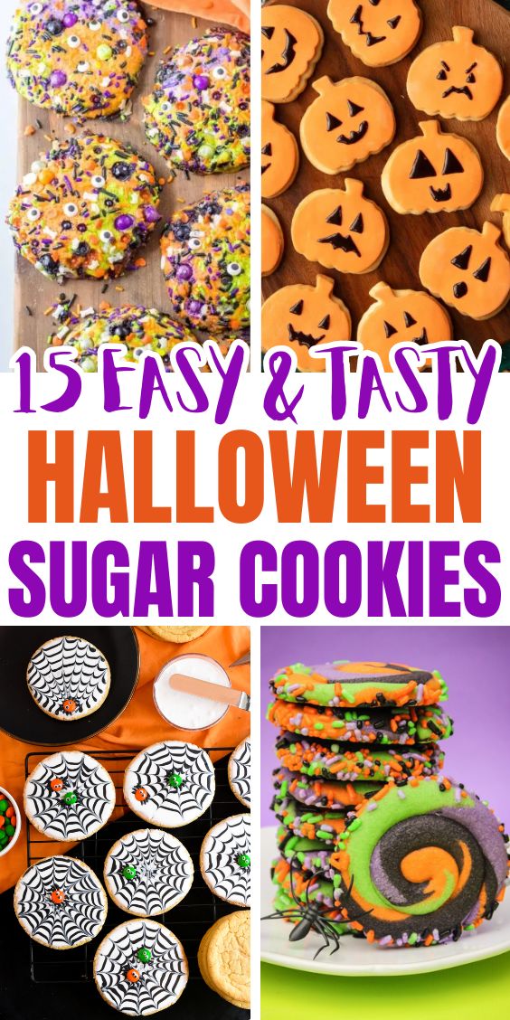 halloween sugar cookie recipes