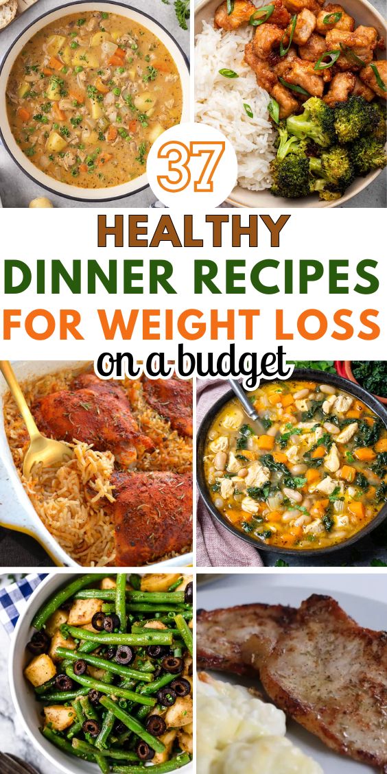 healthy dinner recipes for weight loss on a budget