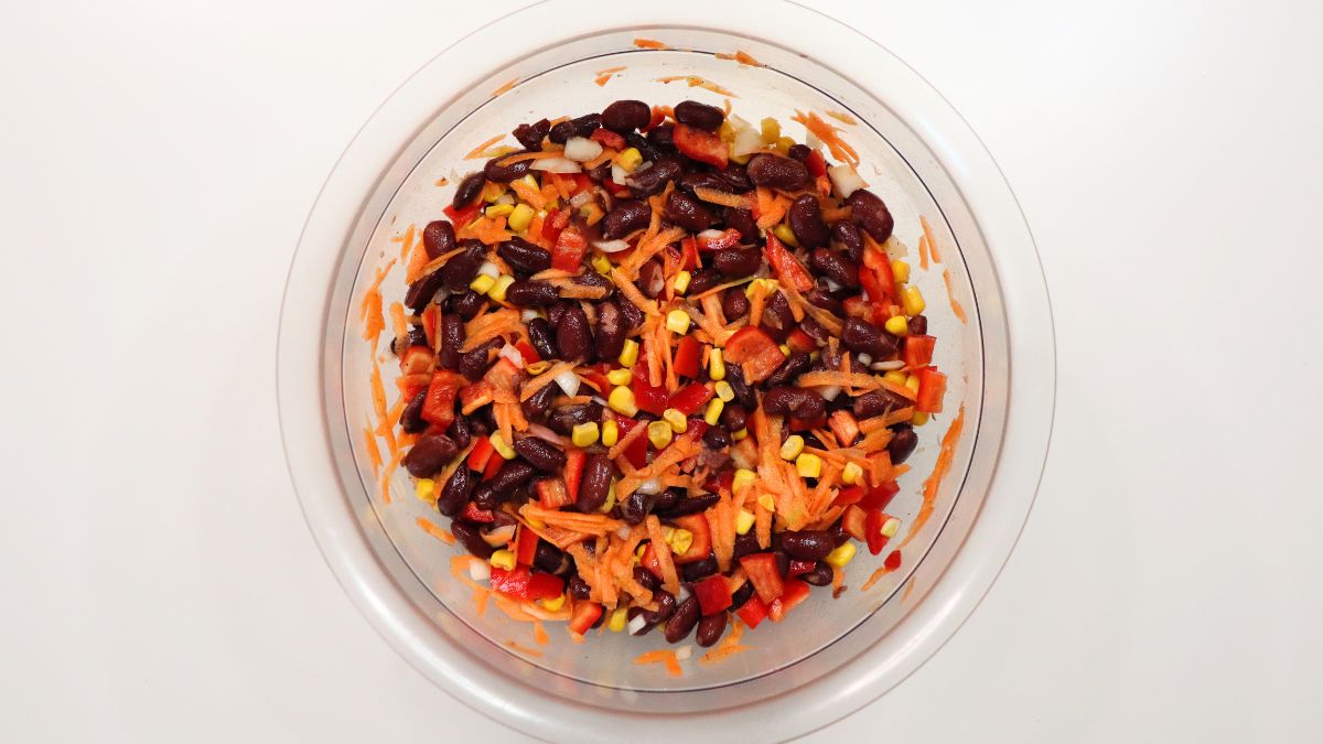 healthy kidney bean salad