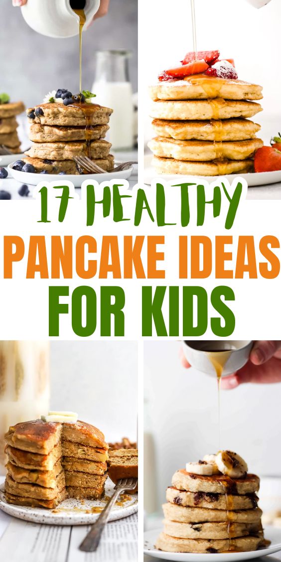 healthy pancakes for kids breakfast ideas
