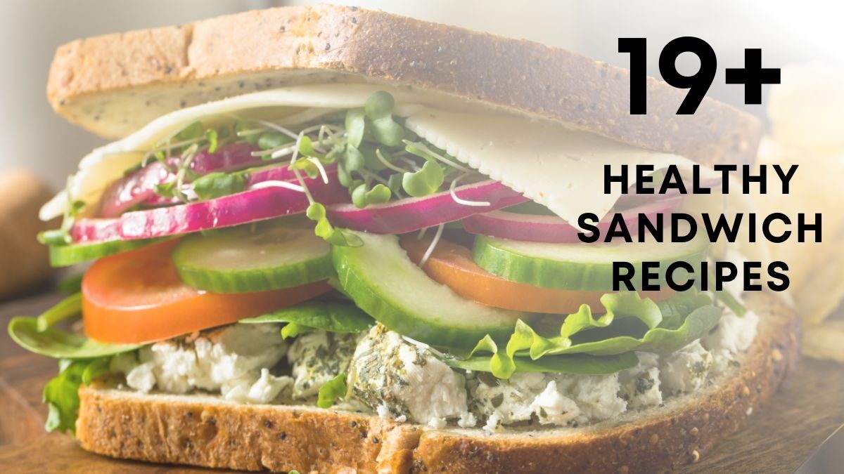 healthy sandwich recipes