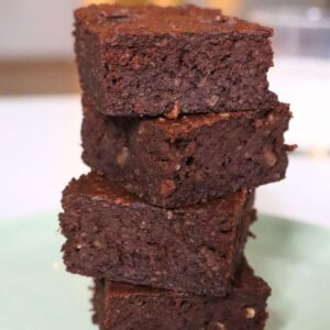 healthy sweet potato brownie recipe with almond flour