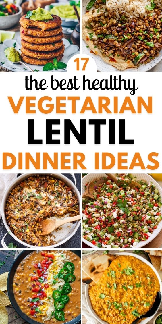 healthy vegetarian lentil dinners