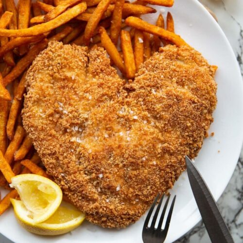 heart shaped chicken schnitzel 744x898 1