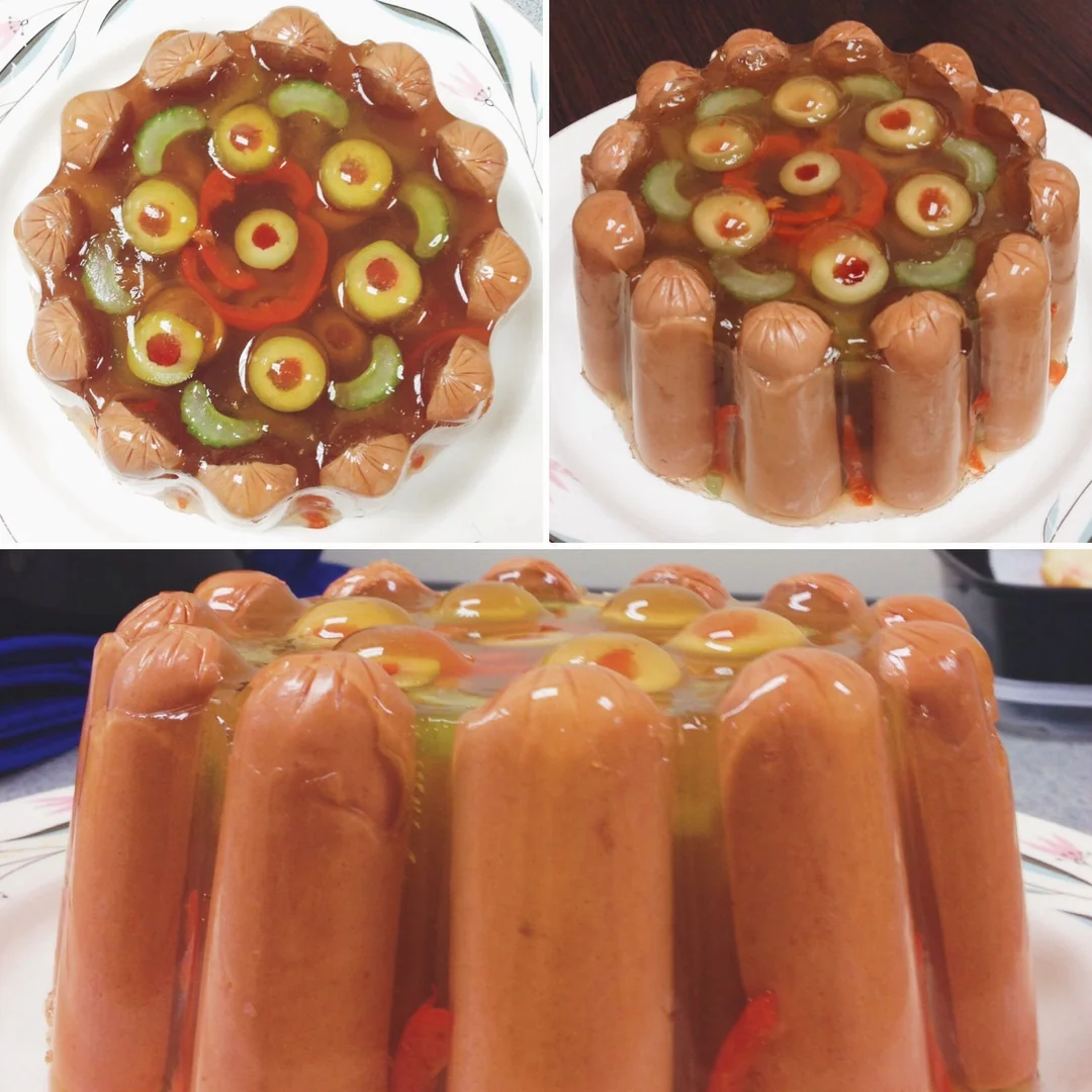 hot dog jello salad