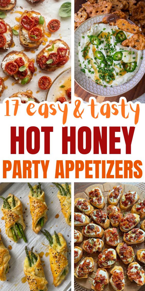 hot honey appetizers for party