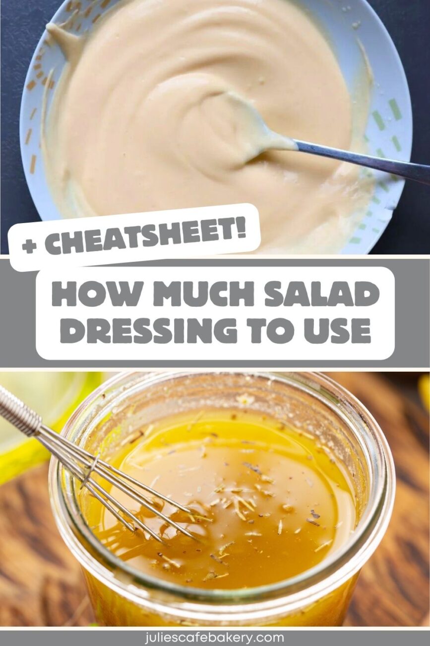 how much salad dressing