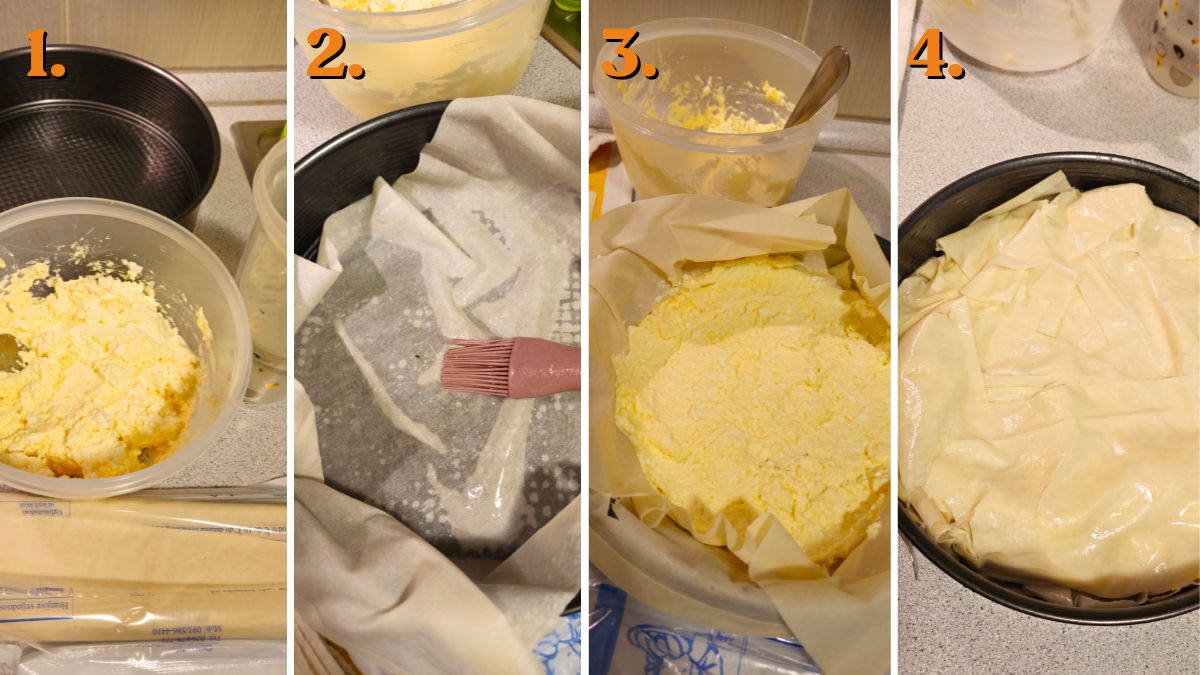 how to easily make cheese borek with filo pastry