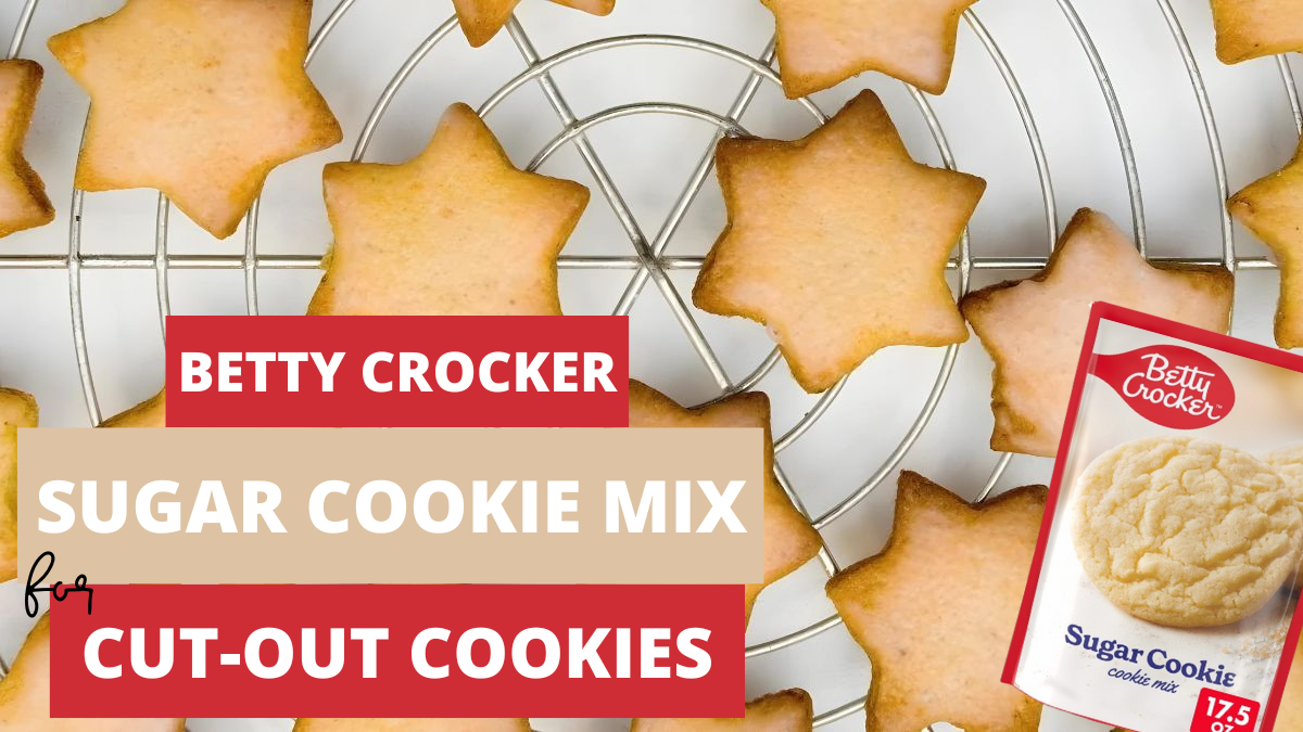 how to make Cut Out Cookies With Betty Crocker Cookie Mix Recipe 1