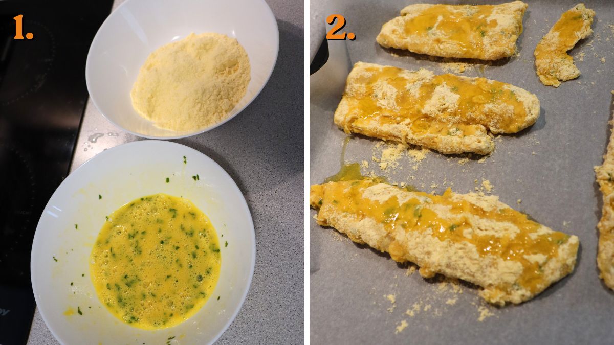 how to make cornmeal breaded fish