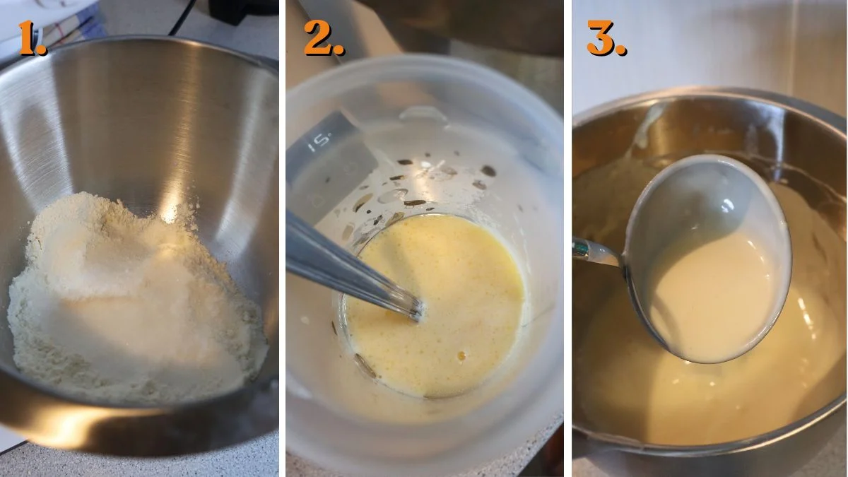 how to make pancake batter with plain yogurt