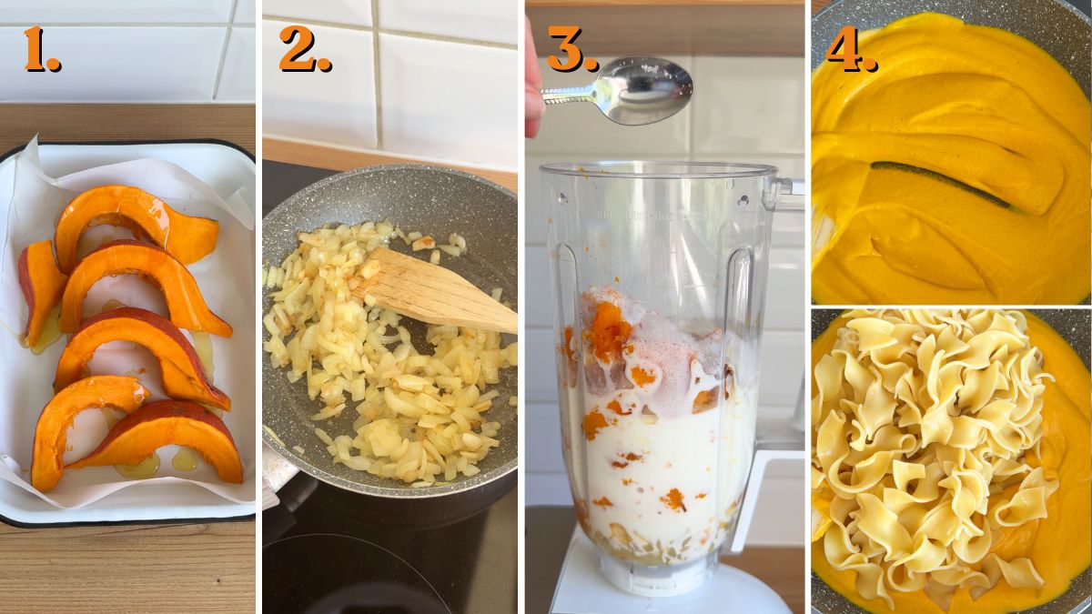 how to make pumpkin pasta sauce