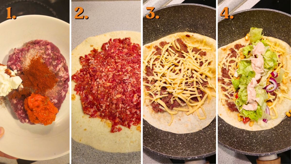 how to make smash burger tacos simple recipe