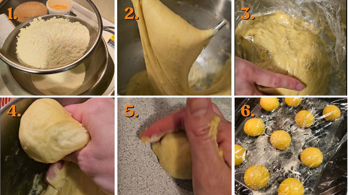 how to make the dough for the best italian doughnuts