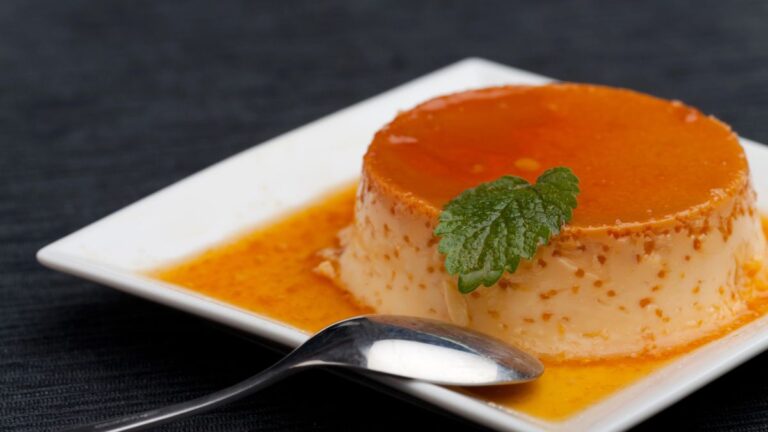 The Right Way To Serve Flan