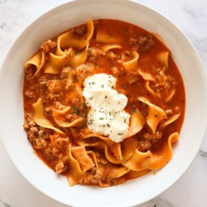 instant pot lasagna soup easy recipe