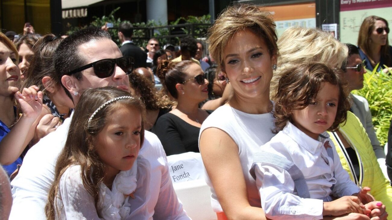 jennifer lopez with kids