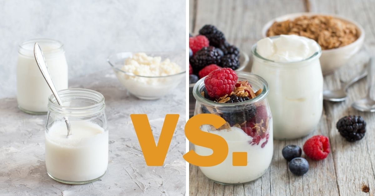 kefir vs greek yogurt