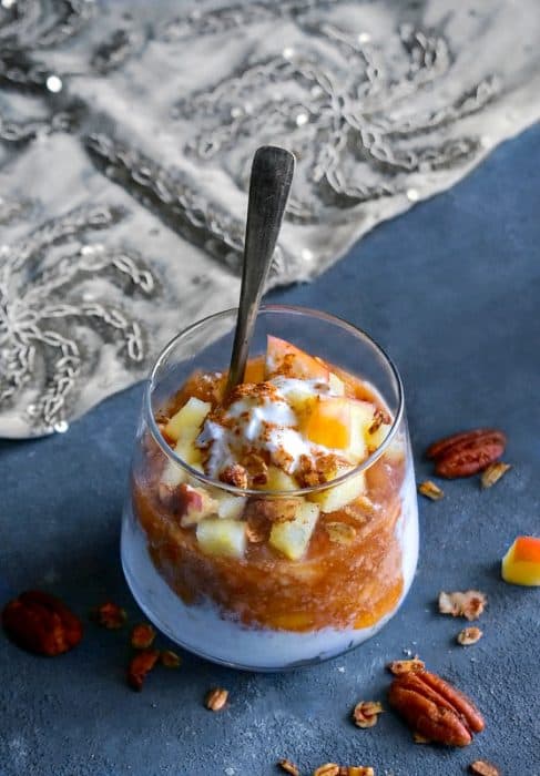 leftover apple pie parfaits 487x700 1