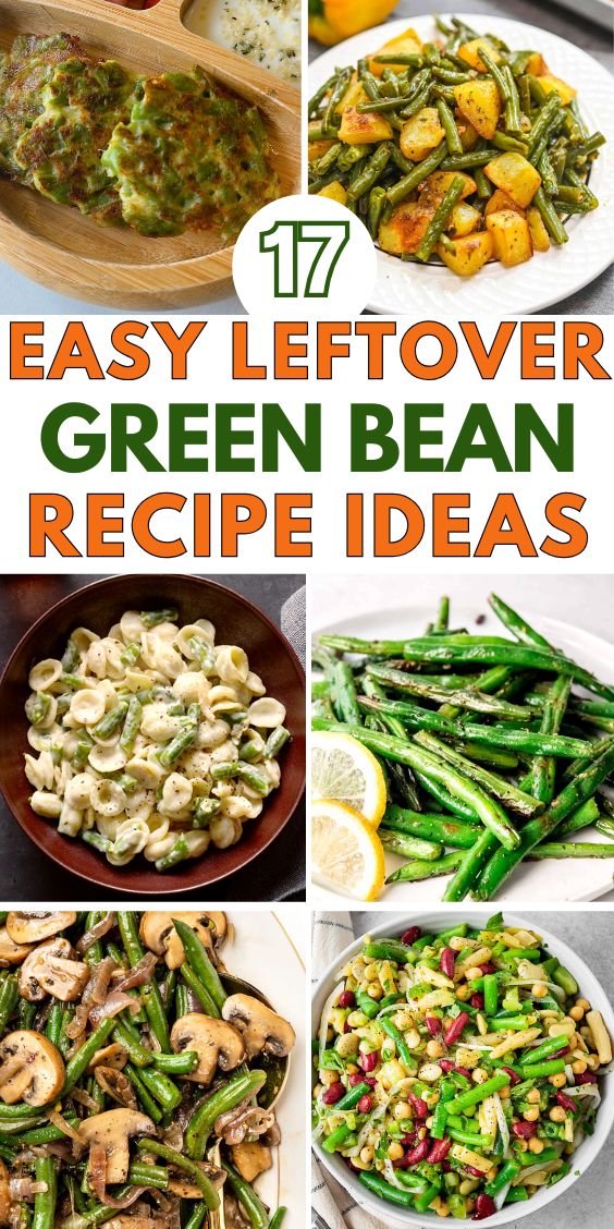 leftover green beans recipes